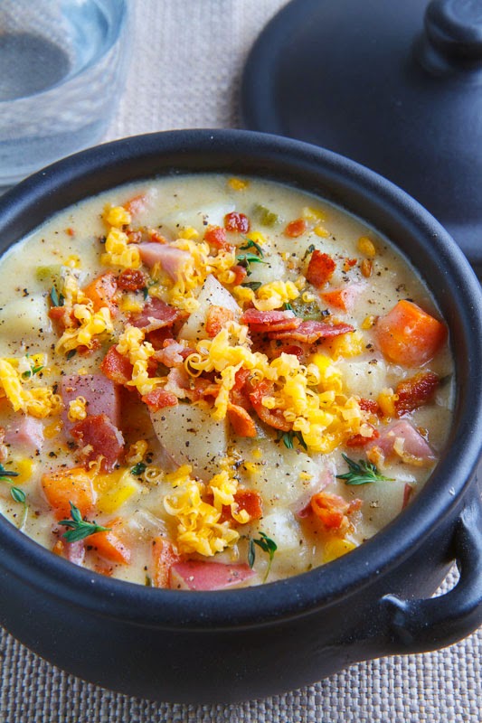 Ham and Potato Corn Chowder Ham and Potato Corn Chowder