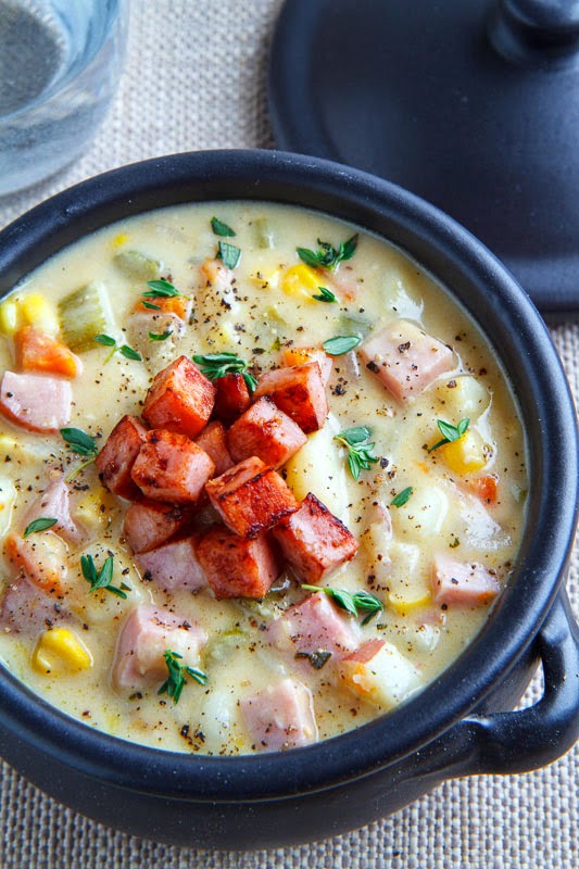 Ham and Potato Corn Chowder Ham and Potato Corn Chowder