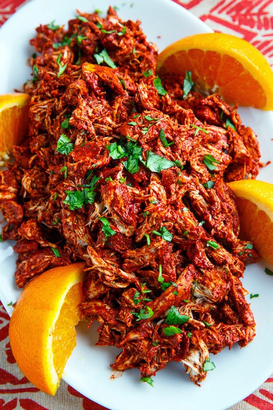 Pollo Pibil Tacos with Citrus Salsa Pollo Pibil Tacos with Citrus Salsa