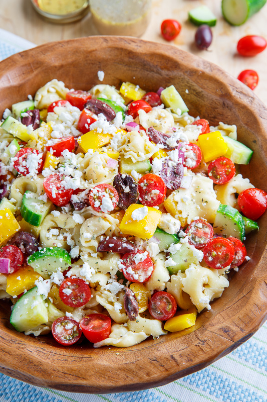 Mediterranean Tortellini Pasta Salad Mediterranean Tortellini Pasta Salad