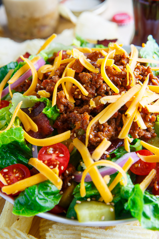 Bacon Cheeseburger Salad Bacon Cheeseburger Salad