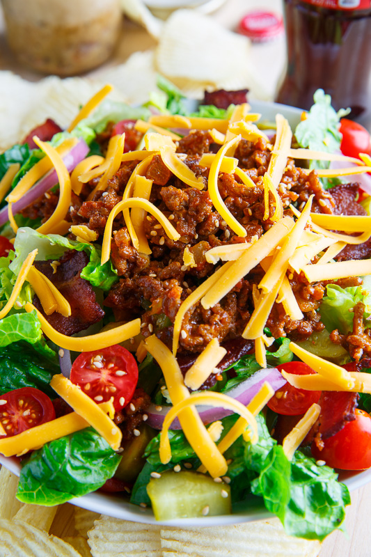 Bacon Cheeseburger Salad Bacon Cheeseburger Salad