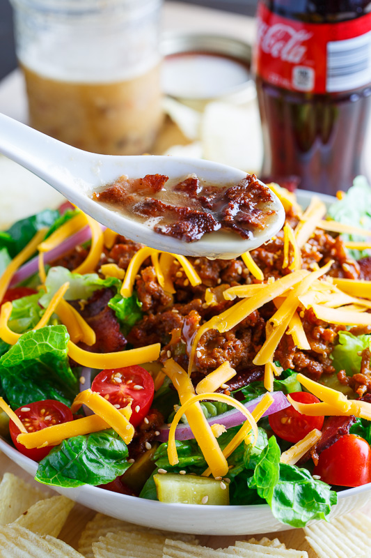 Bacon Cheeseburger Salad Bacon Cheeseburger Salad