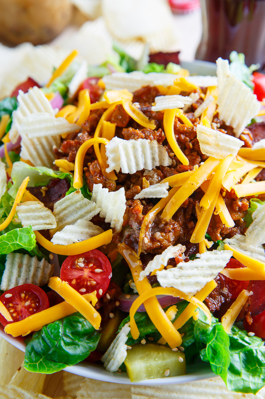 Bacon Cheeseburger Salad Bacon Cheeseburger Salad