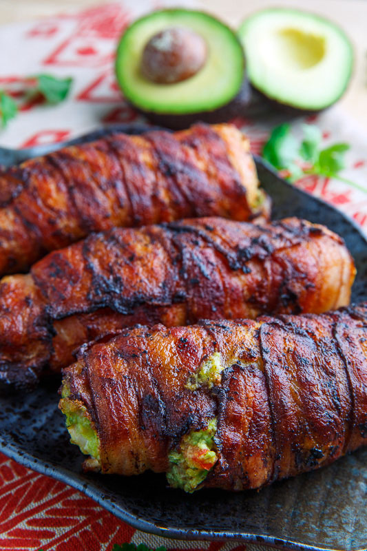 Bacon Wrapped Guacamole Stuffed Chicken Bacon Wrapped Guacamole Stuffed Chicken