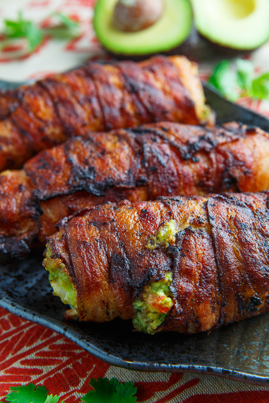 Bacon Wrapped Guacamole Stuffed Chicken Bacon Wrapped Guacamole Stuffed Chicken