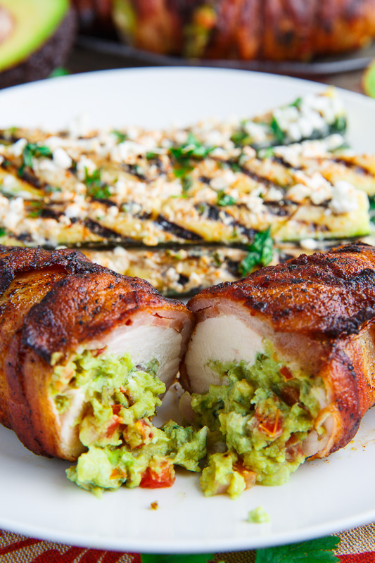 Bacon Wrapped Guacamole Stuffed Chicken Bacon Wrapped Guacamole Stuffed Chicken