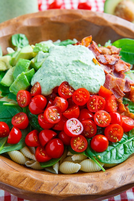 Avocado BLT Pasta Salad Avocado BLT Pasta Salad