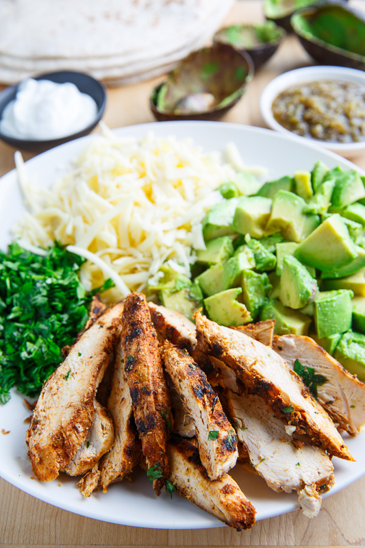 Chicken and Avocado Burritos Chicken and Avocado Burritos