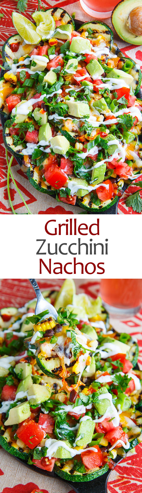 Grilled Zucchini Nachos Grilled Zucchini Nachos