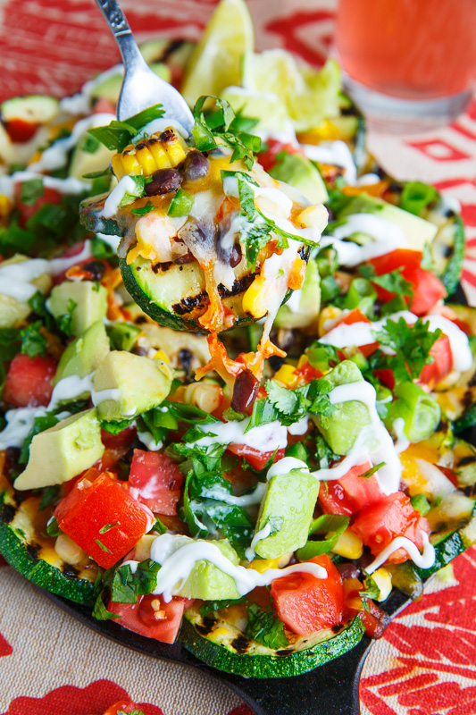 Grilled Zucchini Nachos Grilled Zucchini Nachos