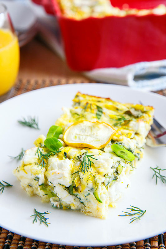 Zucchini and Feta Breakfast Casserole Zucchini and Feta Breakfast Casserole