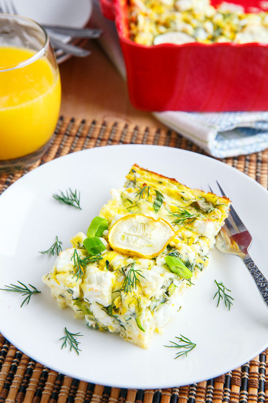 Zucchini and Feta Breakfast Casserole Zucchini and Feta Breakfast Casserole
