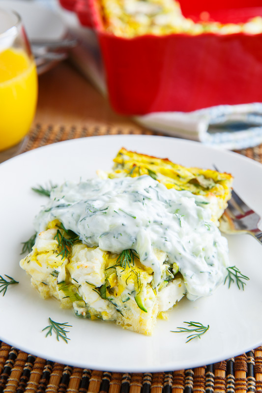 Zucchini and Feta Breakfast Casserole Zucchini and Feta Breakfast Casserole
