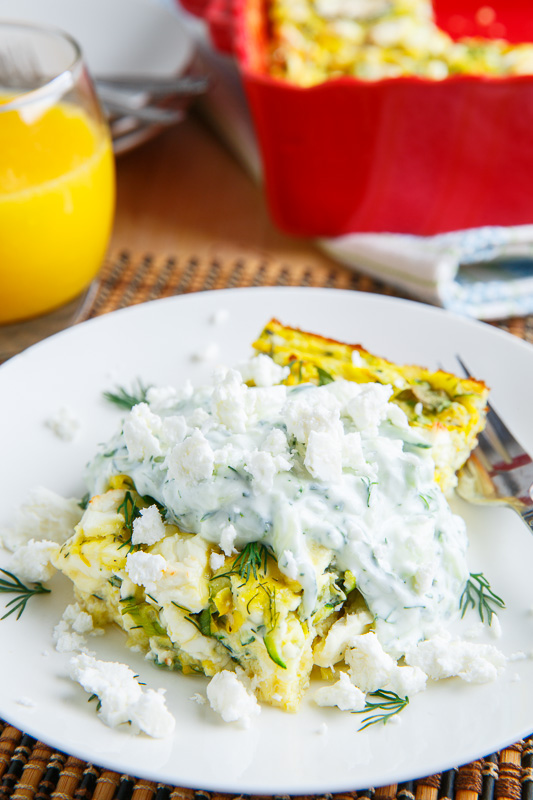 Zucchini and Feta Breakfast Casserole Zucchini and Feta Breakfast Casserole