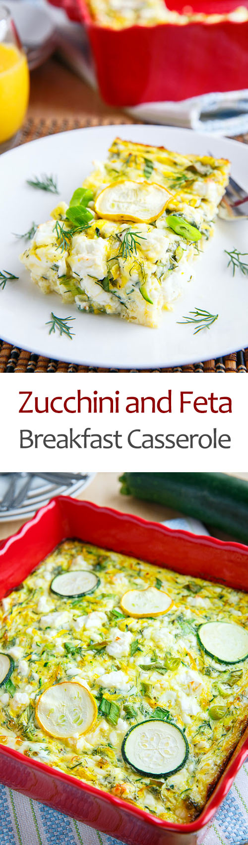 Zucchini and Feta Breakfast Casserole Zucchini and Feta Breakfast Casserole