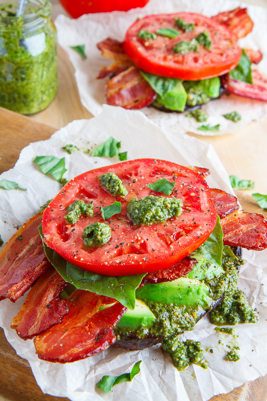 Caprese BLT Balsamic Roasted Portobello Mushrooms Caprese BLT Balsamic Roasted Portobello Mushrooms