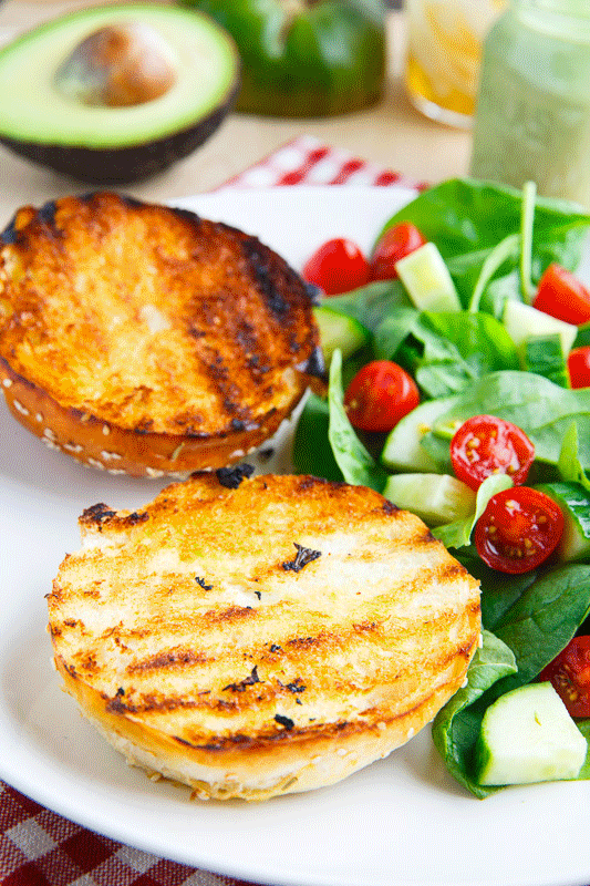 Green Goddess Zucchini Turkey Burger Green Goddess Zucchini Turkey Burger