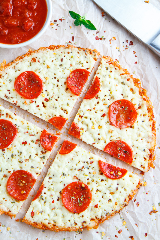 No Crust Pepperoni Pizza No Crust Pepperoni Pizza