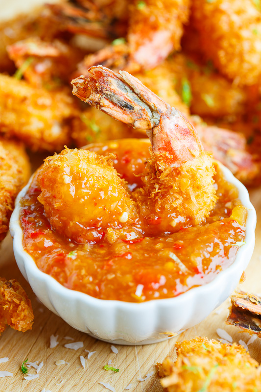 Coconut Shrimp with Sweet Chili Sauce Coconut Shrimp with Sweet Chili Sauce