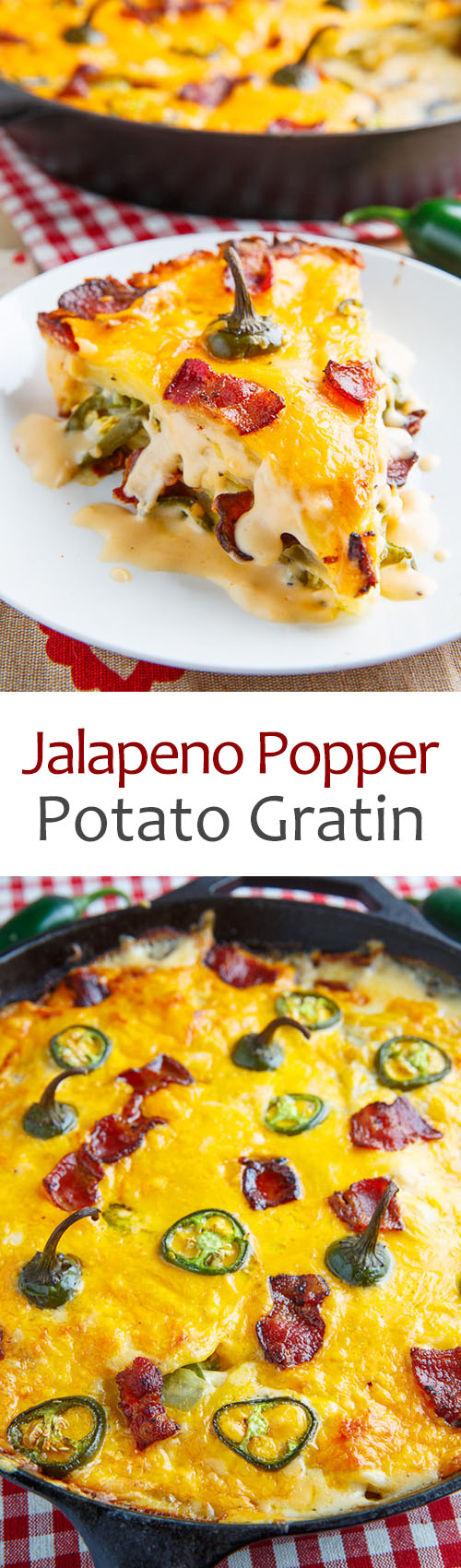 Jalapeno Popper Potato Gratin Jalapeno Popper Potato Gratin