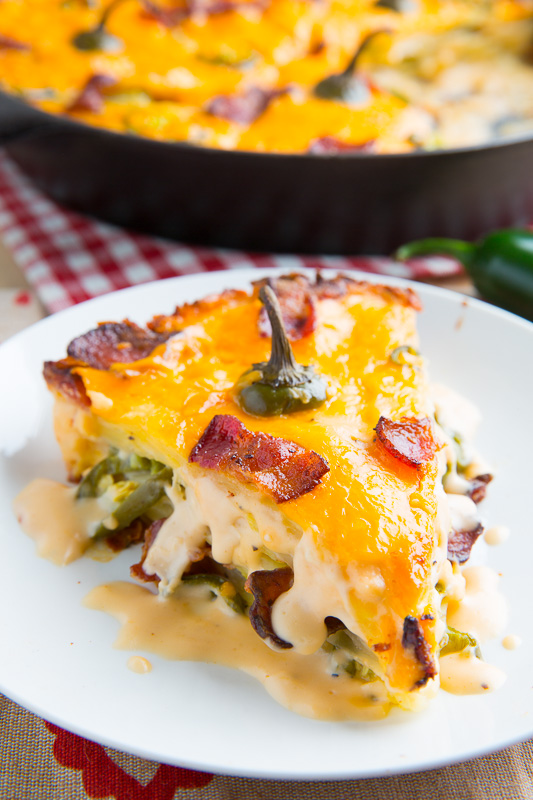 Jalapeno Popper Potato Gratin
