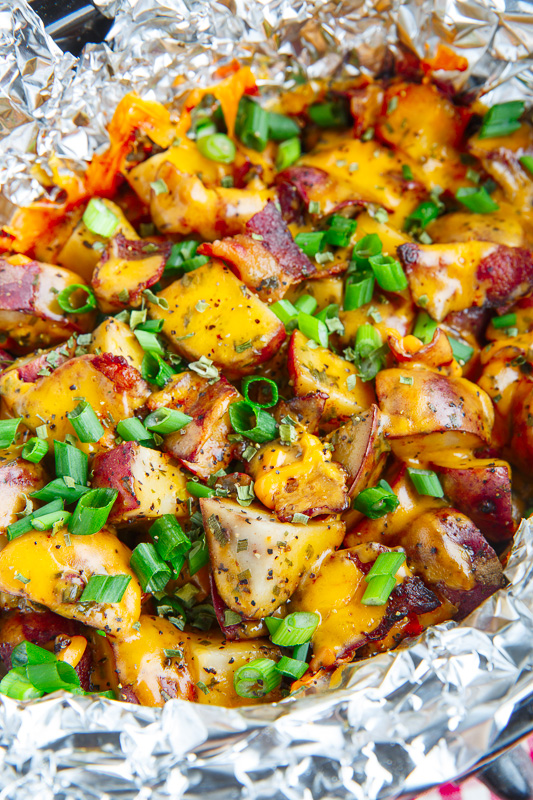 Cheesy Slow Cooker Bacon Ranch Potatoes Cheesy Slow Cooker Bacon Ranch Potatoes