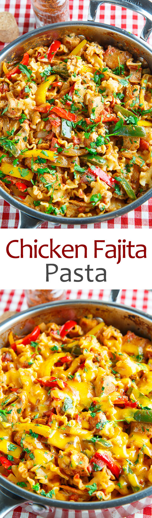 Chicken Fajita Pasta Chicken Fajita Pasta