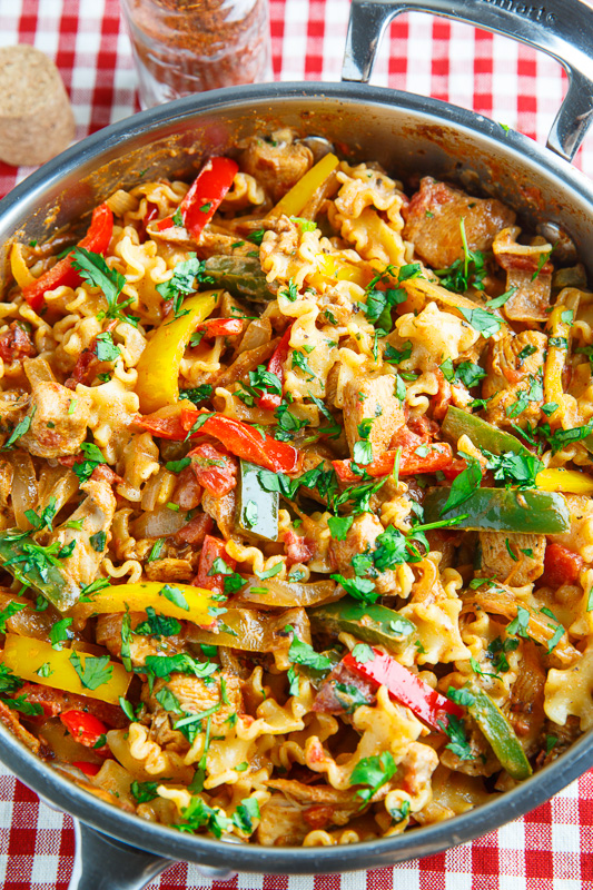 Chicken Fajita Pasta