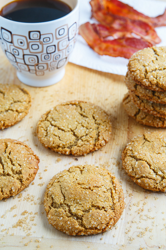 Bacon Gingersnap Cookies Bacon Gingersnap Cookies