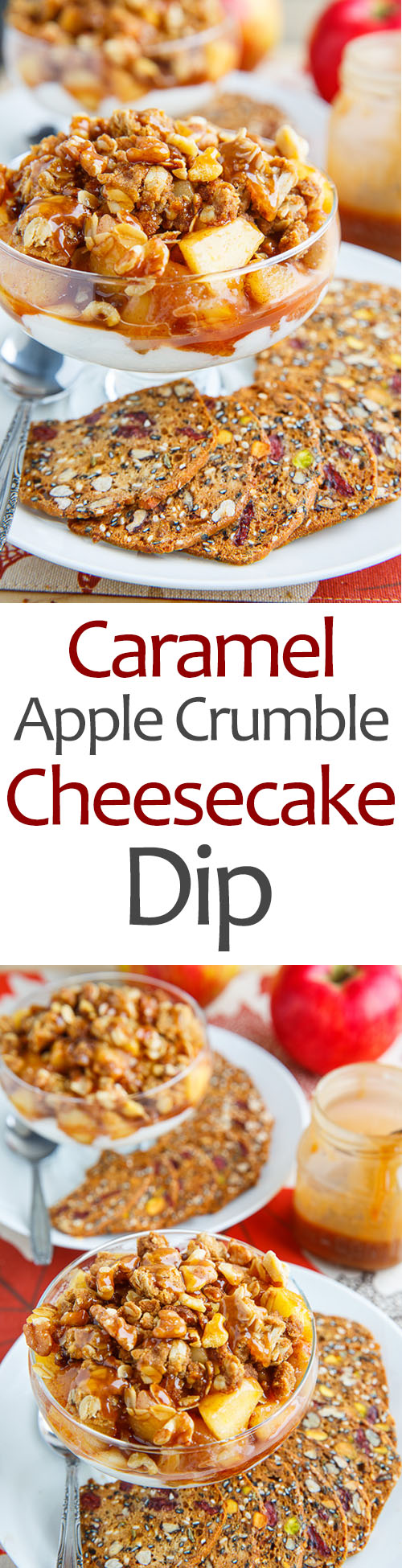 Caramel Apple Crumble Cheesecake Dip Caramel Apple Crumble Cheesecake Dip