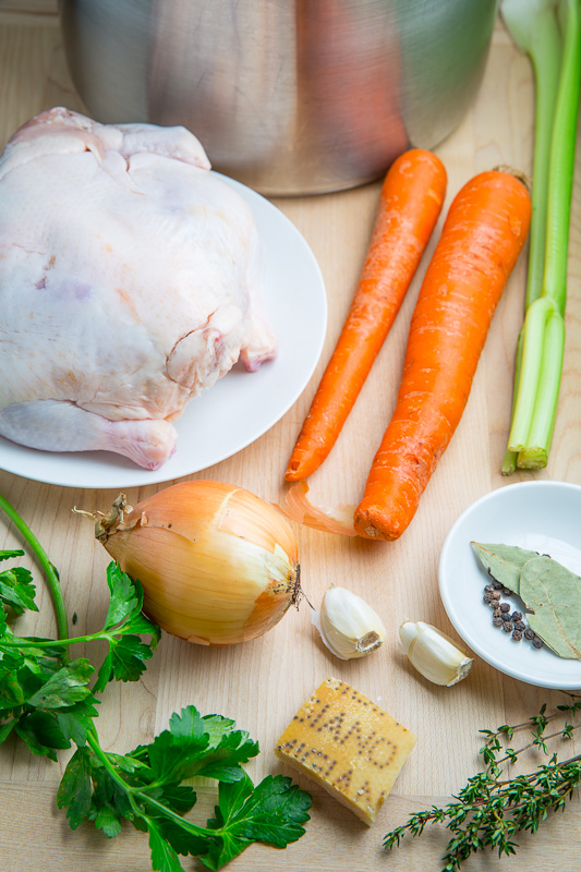 Easy Homemade Chicken Broth Easy Homemade Chicken Broth