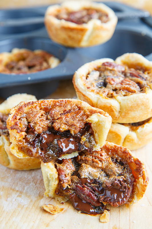 Chocolate and Pecan Butter Tarts Chocolate and Pecan Butter Tarts
