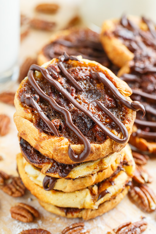Chocolate Pecan Pie Cookies Chocolate Pecan Pie Cookies