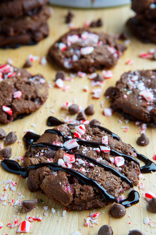 Peppermint Chocolate Chocolate Chip Cookies Peppermint Chocolate Chocolate Chip Cookies