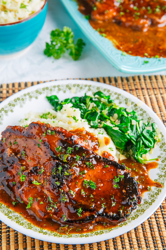 Balsamic Honey and Mustard Pork Chops Balsamic Honey and Mustard Pork Chops