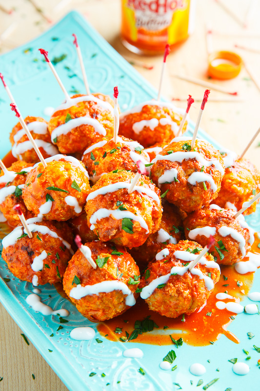 Jalapeno Popper Stuffed Buffalo Chicken Meatballs Jalapeno Popper Stuffed Buffalo Chicken Meatballs