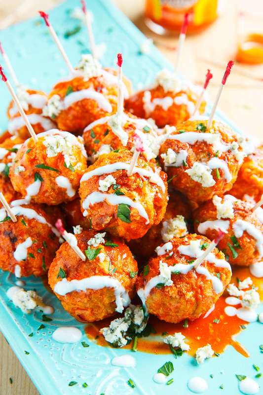 Jalapeno Popper Stuffed Buffalo Chicken Meatballs Jalapeno Popper Stuffed Buffalo Chicken Meatballs