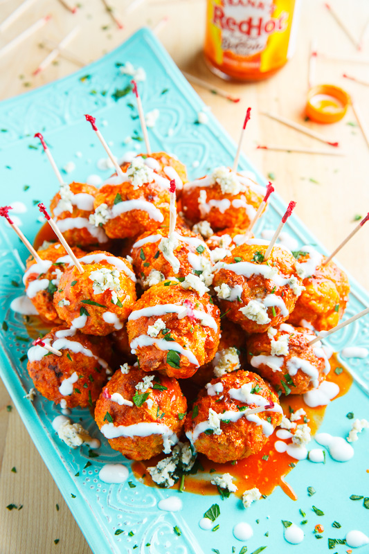 Jalapeno Popper Stuffed Buffalo Chicken Meatballs Jalapeno Popper Stuffed Buffalo Chicken Meatballs