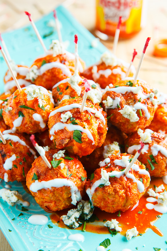 Jalapeno Popper Stuffed Buffalo Chicken Meatballs Jalapeno Popper Stuffed Buffalo Chicken Meatballs