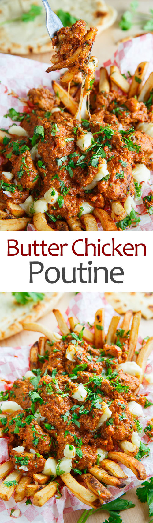 Butter Chicken Poutine Butter Chicken Poutine