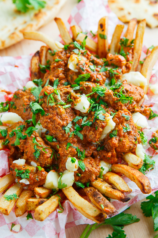 Butter Chicken Poutine Butter Chicken Poutine