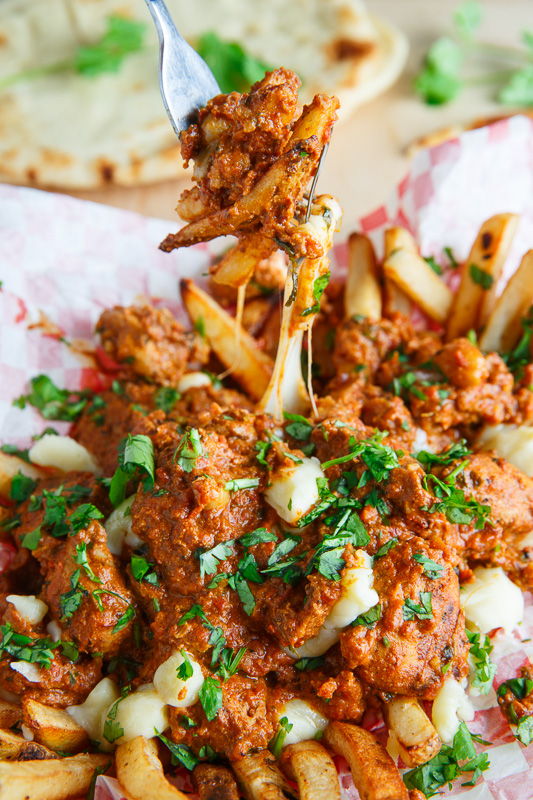 Butter Chicken Poutine Butter Chicken Poutine