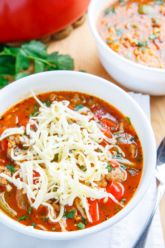 Italian Sausage Stuffed Pepper Soup Italian Sausage Stuffed Pepper Soup