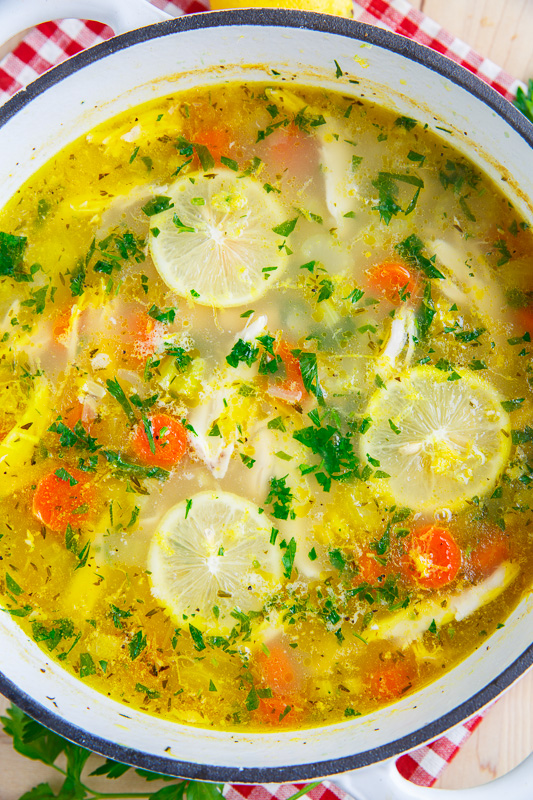 Lemon Chicken Orzo Soup Lemon Chicken Orzo Soup