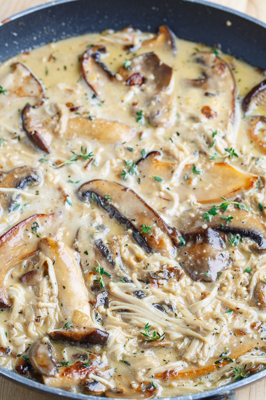 Creamy Brie Mushroom Sauce Creamy Brie Mushroom Sauce
