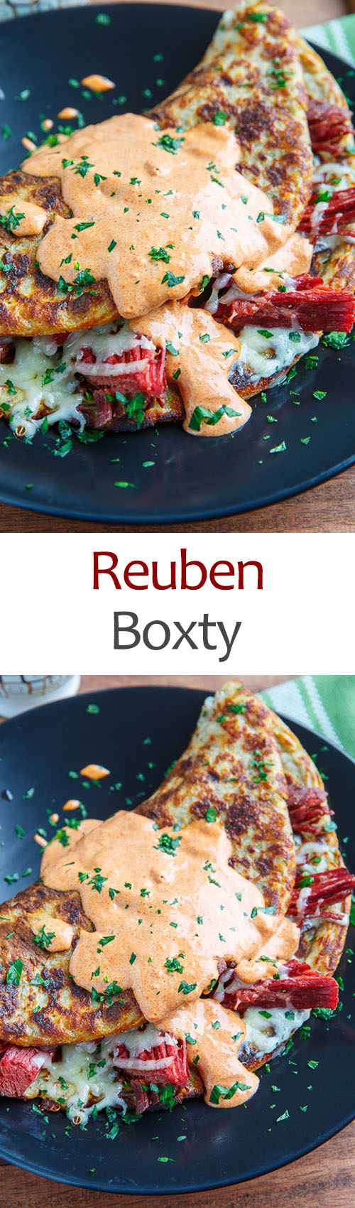 Reuben Boxty (Irish Potato Pancakes) Reuben Boxty (Irish Potato Pancakes)