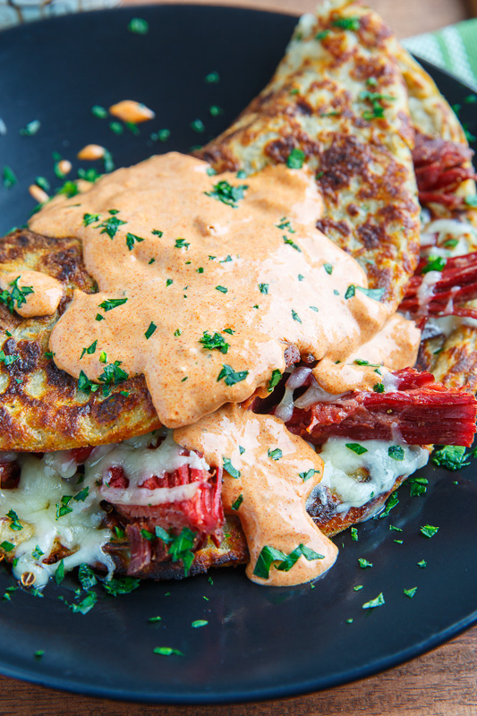 Reuben Boxty (Irish Potato Pancakes) Reuben Boxty (Irish Potato Pancakes)