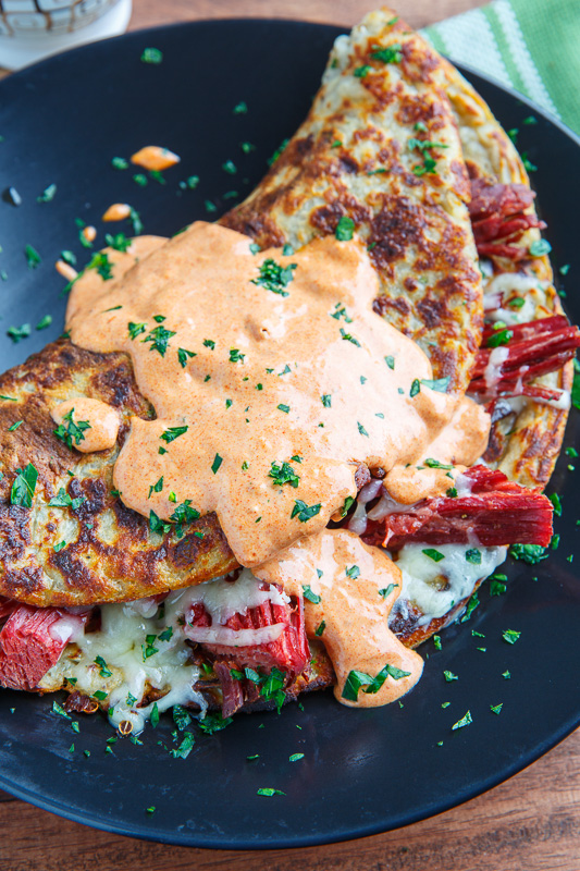 Reuben Boxty (Irish Potato Pancakes) Reuben Boxty (Irish Potato Pancakes)