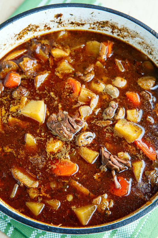 Steak and Guinness Stew with Irish White Cheddar Cauliflower Mash Steak and Guinness Stew with Irish White Cheddar Cauliflower Mash
